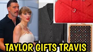 OMG Taylor Swift BOUGHT Travis Kelce Gifts worth 50k ahead of his NFL games [upl. by Damian]