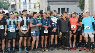 Départ du Trail du Calvaire 2024 à Knutange [upl. by Naujat961]