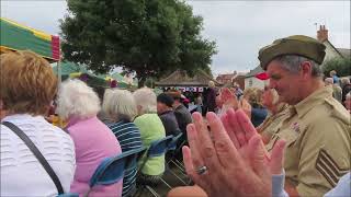 WEST SOMERSET RAILWAY AND WATCHETS FORTIES WEEKEND SUNDAY 15 SEPTEMBER Part 4 [upl. by Yhtomit]