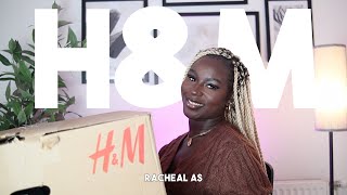 HampM NEW IN HAUL  TRY ON HAUL  HampM AUTUMN GEMS  RACHEAL AS [upl. by Retrop]