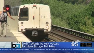 BART Backing Proposal To Raise Bridge Tolls [upl. by Aehta]