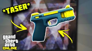 ✔AVOIR LE TASER SUR GTA 5 ONLINE [upl. by Nodnal919]