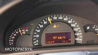 Mercedes W203 C180 Acceleration Test 0100 0100kmh kmh 060mph 129km przyspieszenie Manual 6 gear [upl. by Tandie434]