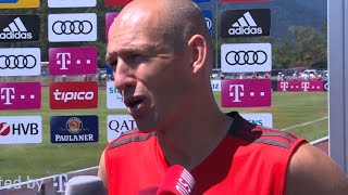 Robben hofft auf BoatengVerbleib quotWichtig für die Mannschaftquot [upl. by Bing]