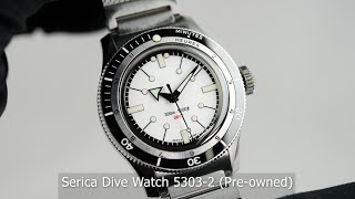 Serica Dive Watch 53032 Preowned [upl. by Studdard378]