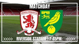 TEAM NEWS LIVE Middlesbrough v Norwich City [upl. by Creighton]