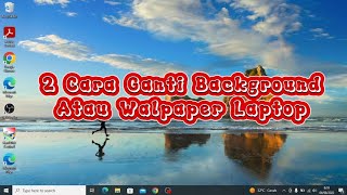 Cara Mengganti Wallpaper Laptop [upl. by Beckett]