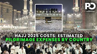 Hajj 2025 What will be cost of holy pilgrimage next year  Pakistan Observer [upl. by Fillander]