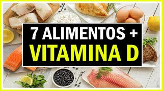 7 Alimentos con Vitamina D ¡LOS QUE MÁS [upl. by Gwenette111]