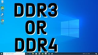 How to check the RAM type DDR3 or DDR4 in Windows 10 [upl. by Ainomar649]