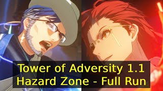 Tower of Adversity 11 Hazard Zone  Full Run 4  Wuthering Waves [upl. by Esaertal633]