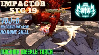 Impactor STG19 VDJ0  No Rune Skill  Novice gear  Dragon Nest SEA [upl. by Oelgnaed779]