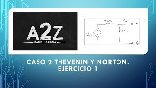 Thevenin y Norton caso 2 fuentes dependientes [upl. by Haye]