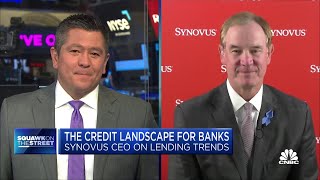 Credit quality has been manageable and within our expectations says Synovus CEO Kevin Blair [upl. by Natsrik694]