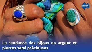 La tendance des bijoux en argent et pierres semi précieuses [upl. by Nohshan753]