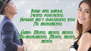 Monumento lyrics Kyla and Kris Lawrence [upl. by Quitt]