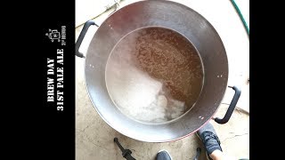 Home Brew All Grain IPA Brew Day 31st IPA [upl. by Anastos]