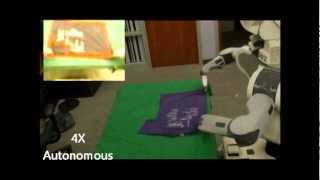 ISER 2012  PR2 Autonomously Folding A Tshirt [upl. by Lenroc]