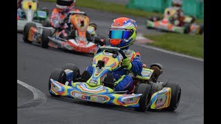 Karting Kids in 49 second Race Super 1 2018 Rd 9 Honda Cadet Final [upl. by Wulf]