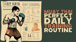 Muay Thai Training Daily Routine [upl. by Iloj]