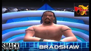 WWF Smackdown  Just bring it  Bradshaw entrance and finisher [upl. by Haig]