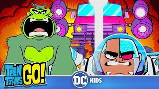 Teen Titans Go  HIVE Car Chase  dckids [upl. by Girard]