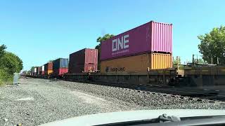 Unknown NS Eastbound intermodal outside of graytown [upl. by Citron462]