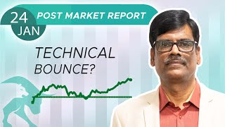 TECHNICAL BOUNCE Post Market Report 24Jan24 [upl. by Emirak]