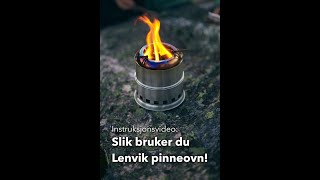 Instruksjonsvideo for Stormberg Lenvik pinneovn [upl. by Sarad756]