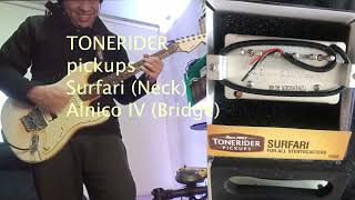 Tonerider Pickups Surfari Alnico IV [upl. by Umberto]