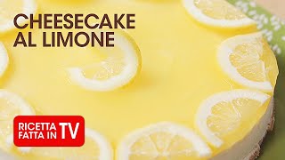 Come preparare la CHEESECAKE AL LIMONE di Benedetta Rossi  Ricetta TV Fatto in Casa per Voi [upl. by Ellednahc]