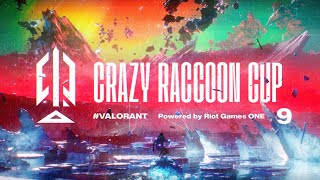 第9回 Crazy Raccoon Cup VALORANT Day 1 [upl. by Amari]