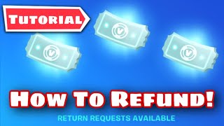 Fortnite  Tutorial How To Refund Your Items ✅2024 [upl. by Notffilc296]