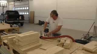 BUILDING A MOBILE WOODSHOP Part 27 Easy fast milling of drawer parts [upl. by Quillan407]