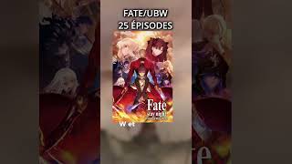 L’ordre dans lequel il faut regarder fate ⚔️ animefyp manga fate [upl. by Rew335]