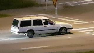 Volvo 940 with straight 4quot pipe [upl. by Nyladnarb482]