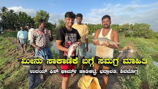 ಮೀನು ಸಾಕಾಣಿಕೆ ಬಗ್ಗೆ ಸಮಗ್ರ ಮಾಹಿತಿ Fish Farming Information in Kannada Uday Fish Farm Hathikatte [upl. by Manheim354]