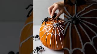 Master the Art of Crafting a SpiderMan Pumpkin A StepbyStep halloween spiderman pumpkin [upl. by Gage]