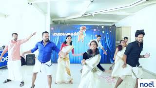 Jimikki Kammal  Dance performance by Noel employees Funny and Easy [upl. by Marcia]