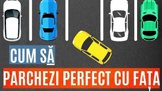 3 PAȘI Pentru O PARCARE CU FAȚA PERFECTĂ  Școala de șoferi [upl. by Madid223]