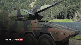 Rheinmetall  Oerlikon Skyranger 35mm  Air Defence System [upl. by Araeit634]