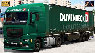 Transporting Rubber  DUVENBECK logistics  Germany to Austria [upl. by Saxon]