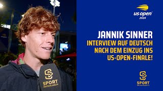 quotIm 3 Satz ist er physisch untergegangenquot Jannik Sinner nach Finaleinzug  US Open 2024  SDTV [upl. by Tenner]