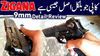 9mm Tisas Zigana Pistol Detail Review  9mm Zigana  Zigana Pistol 9mm  Public Awareness [upl. by Airamat]