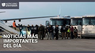 Trump buscará usar militares para deportar migrantes las noticias más importantes en cinco minutos [upl. by Cinamod430]