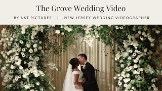 The Grove Wedding w Chic Events  Cedar Grove NJ Videographer  NST Pictures [upl. by Ereveneug201]