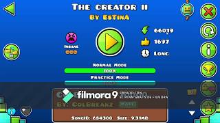 The creator II by EsTinA  3 coins  Geometry dash [upl. by Adia]