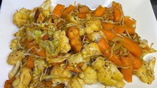 QUICK STIR FRY VEGETABLES  EASY VEGE STIR FRY RECIPE [upl. by Nnaoj]