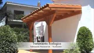 Pergola De Madera 4x25m [upl. by Cadmar364]