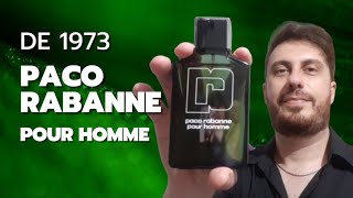 ✅ PACO RABANNE POUR HOMME  Clássico de 1973 👔 pacorabanne fragrance [upl. by Suoicerp]